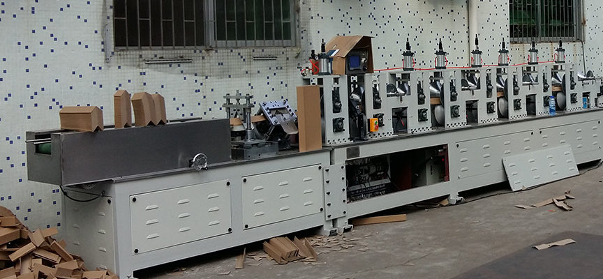 paper edge protector making machine